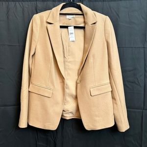 ***BRAND NEW. LOFT Jacket. Camel. Size 4